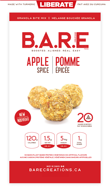 Apple Spice No Bake Energy Bite Mix